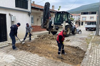 Gemlik Belediyesi Acil Müdahale Ekibi Sahada